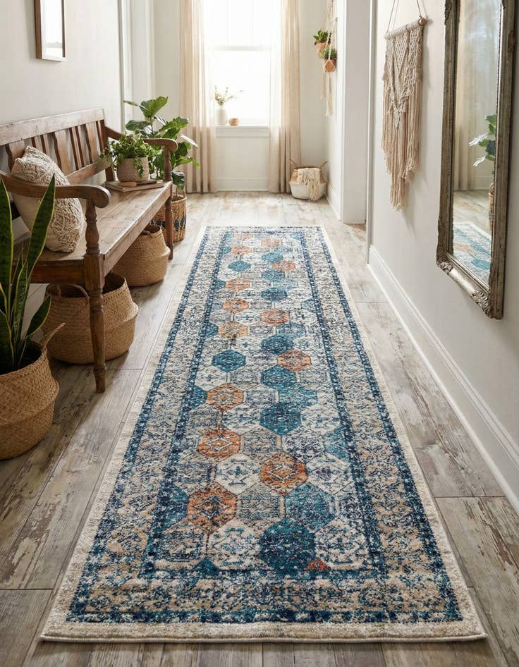 Detail image of 2' 7 x 10' 2 Lola Runner Rug