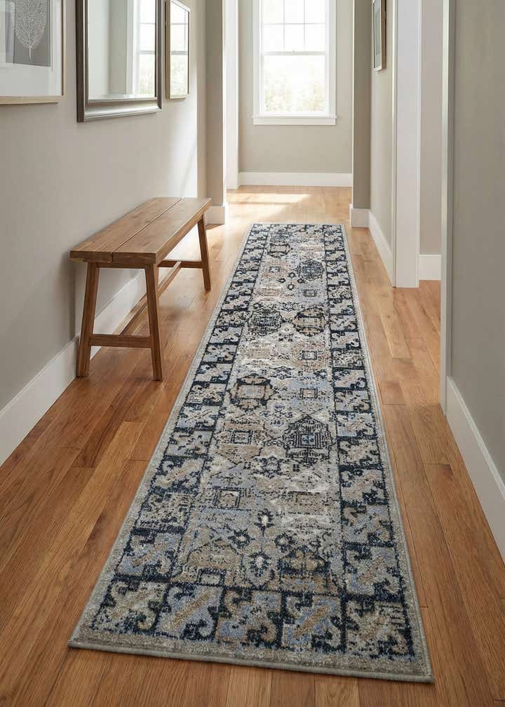2' x 8' Kamala Washable Runner Rug