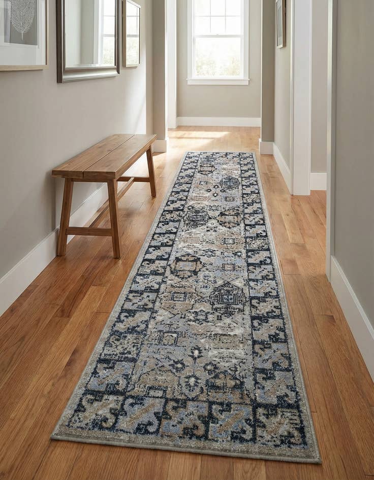 Detail image of 2' x 8' Kamala Washable Runner Rug