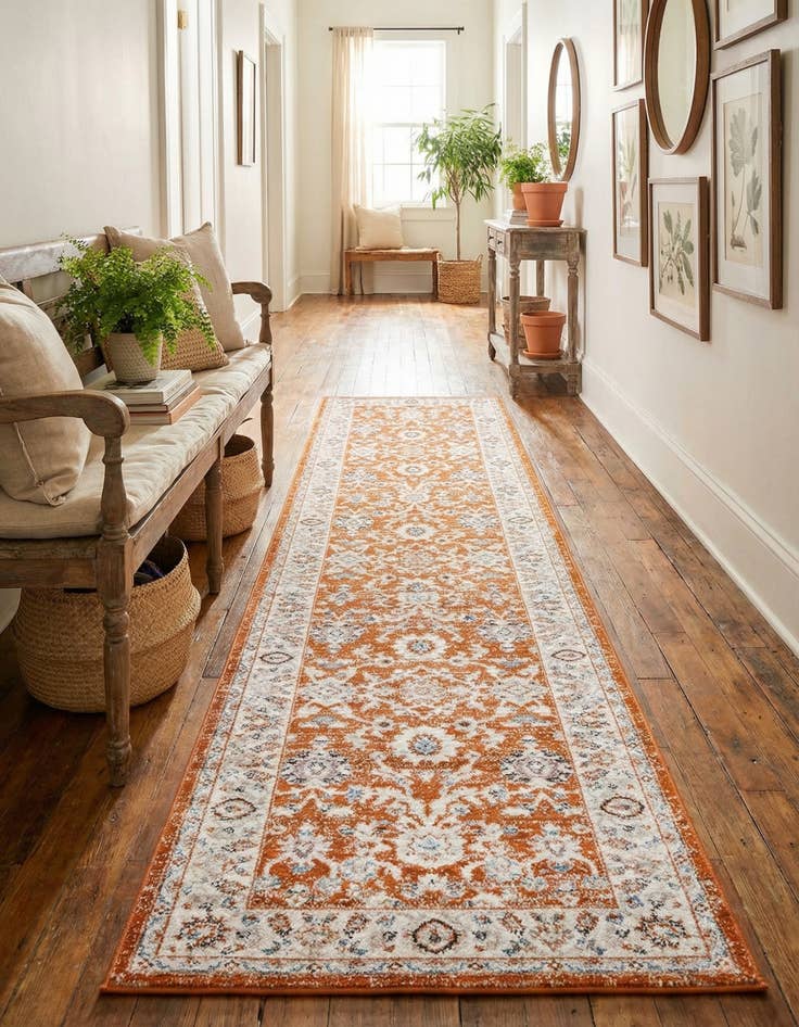 Detail image of 3' x 13' Charlotte Runner Rug