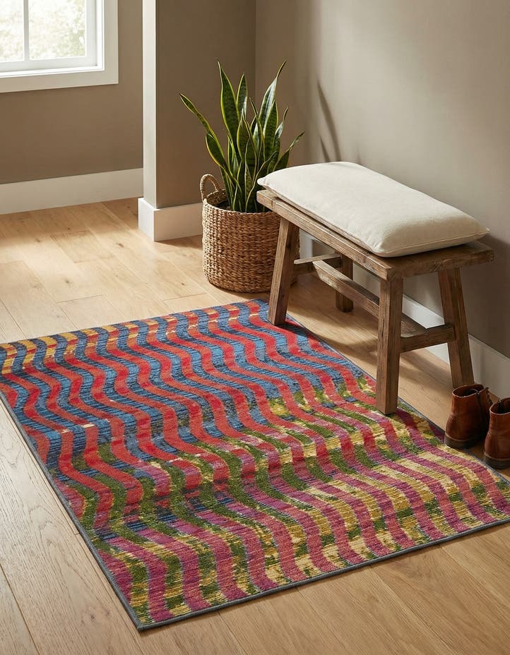 2' 2 x 3' Easy-Clean Modern Indoor / Outdoor...
