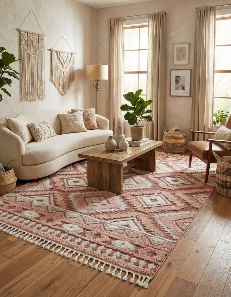 Detail image of 7' 10 x 10' Boho Rug