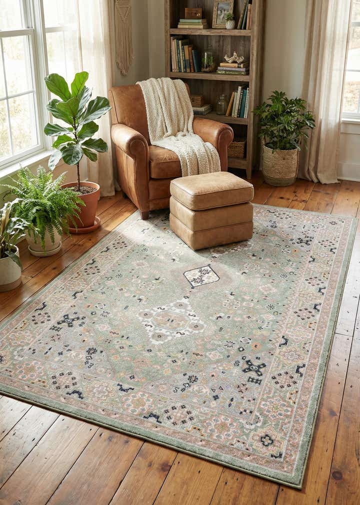 5' 3 x 8' Kamala Washable Rug
