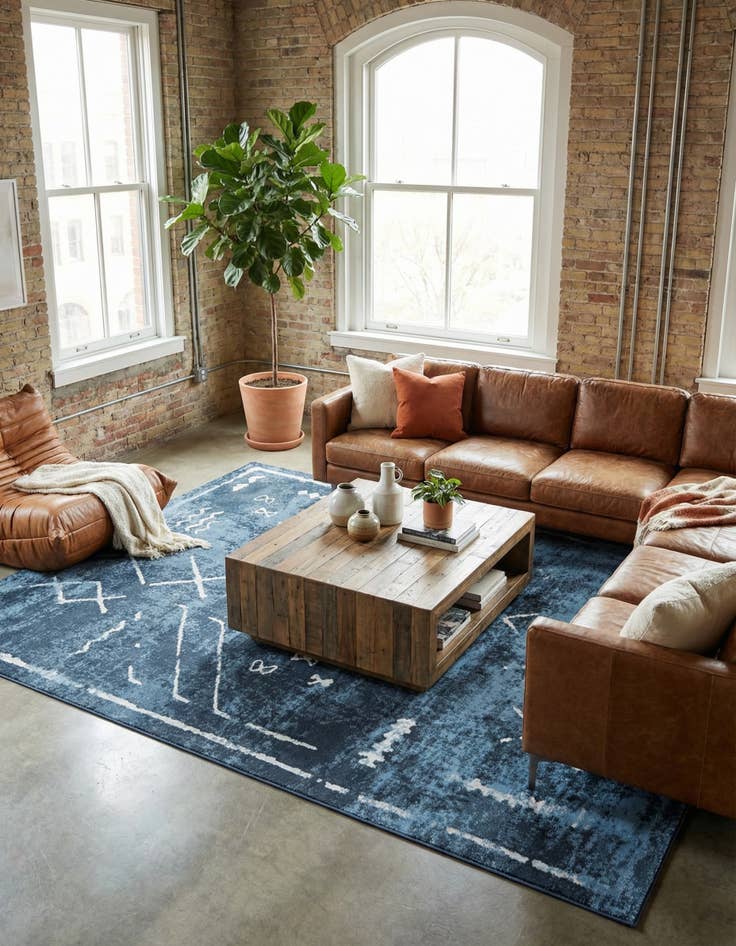 Detail image of 9' x 12' Kamala Washable Rug