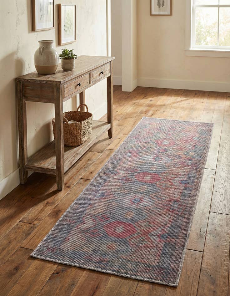 Detail image of 2' x 6'  Washable Sisu Runner Rug