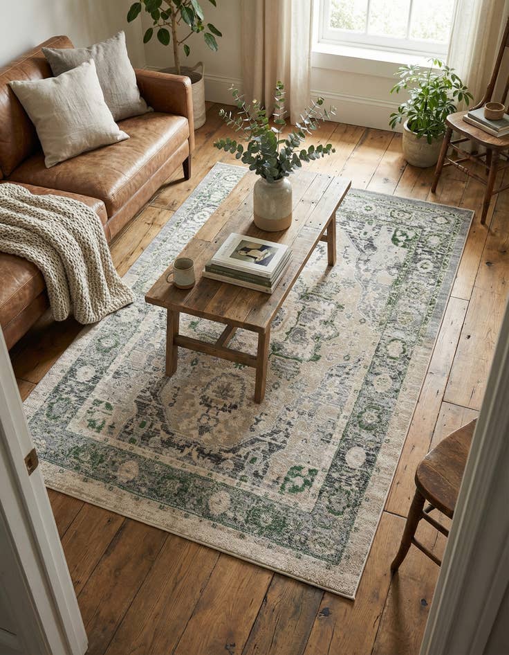 Detail image of 6' x 9' Madeline Vintage Rug