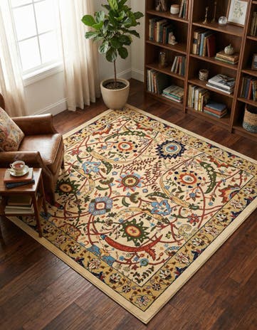7' 10 x 7' 10 Neda Square Rug