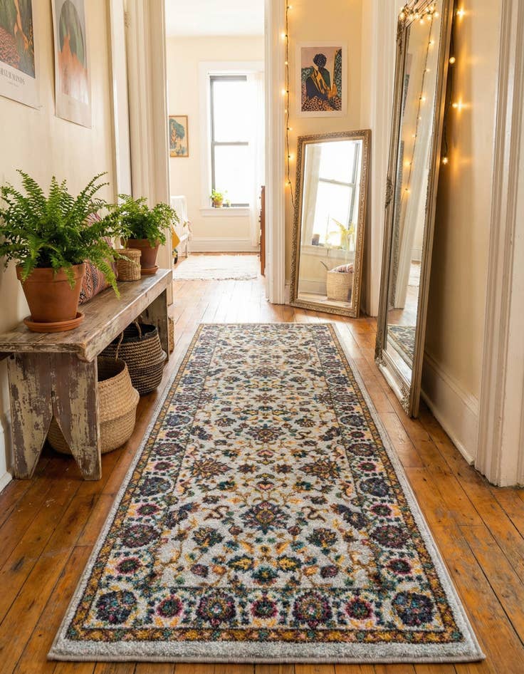 Detail image of 2' 2 x 6' Medina Runner Rug