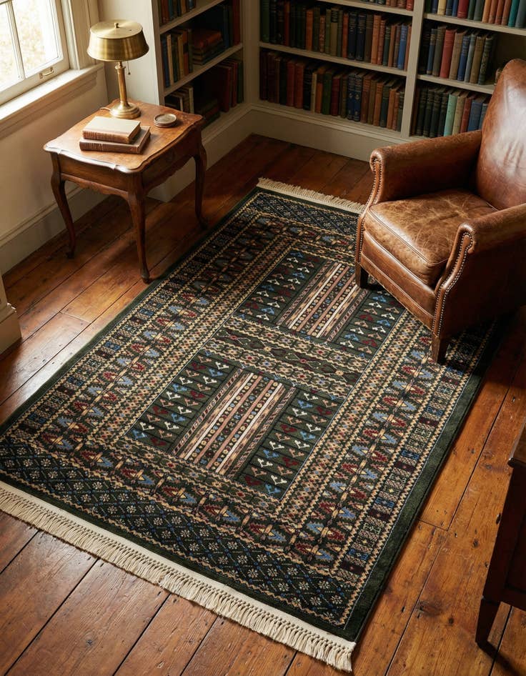 Detail image of 4' x 6' Bokhara Rug