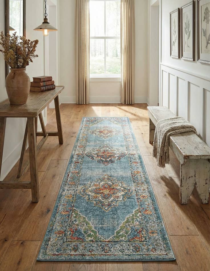 Detail image of 2' 7 x 10' Isabella Runner Rug