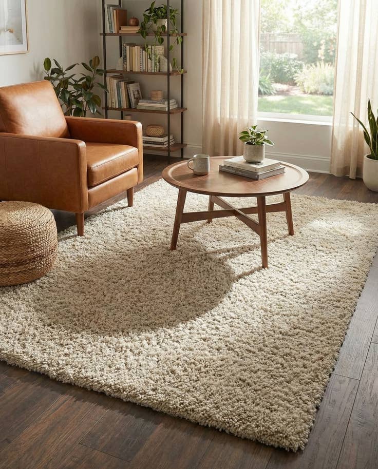 Detail image of 6' x 9' Zermatt Shag Rug