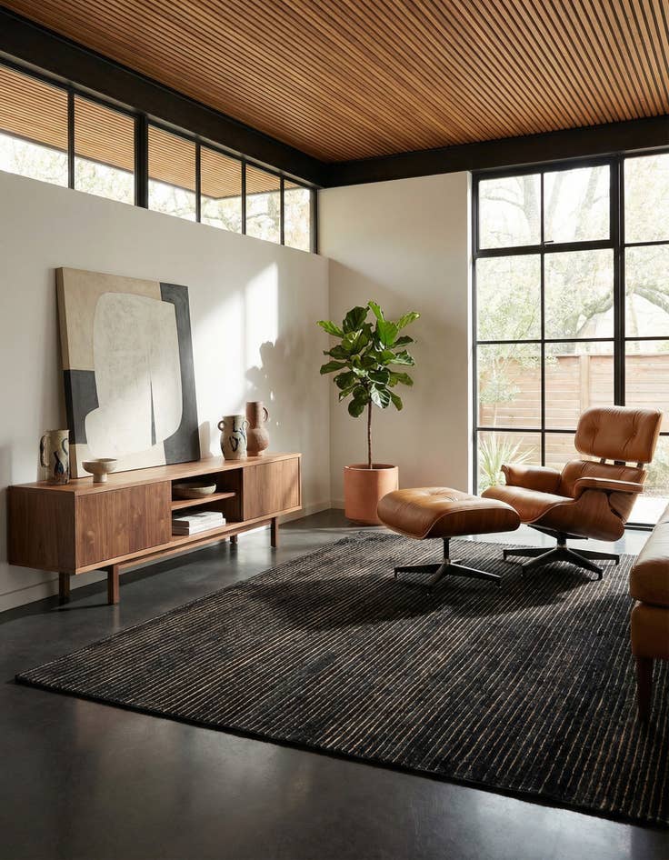 Detail image of 5' 8 x 7' 10 Juma Wool Rug