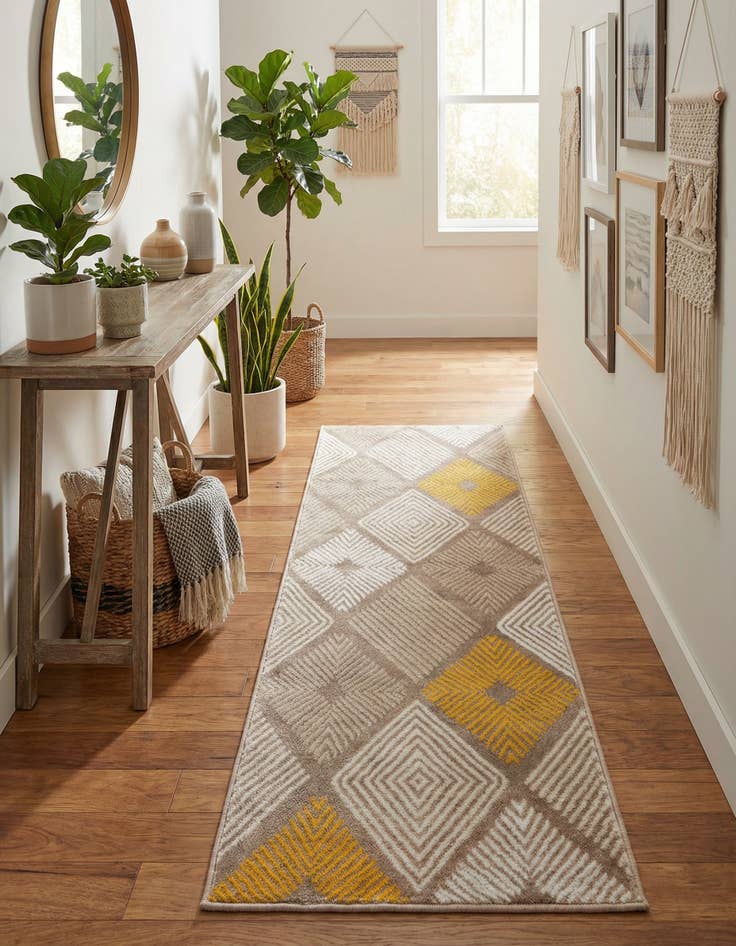 Detail image of 2' x 6' 1 Laguna Runner Rug