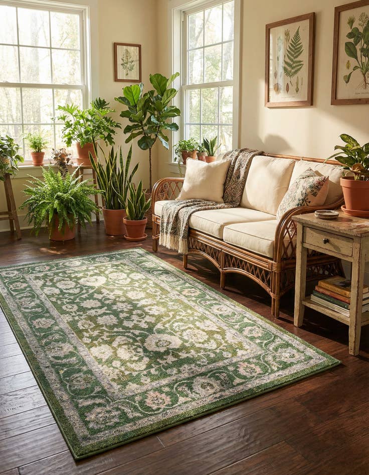 Detail image of 5' x 8' Aurelia Rug