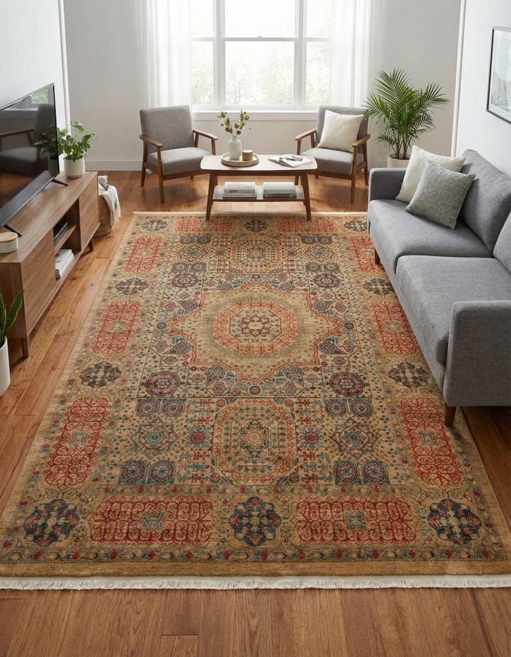 Detail image of 7' x 10' Mamluk Rug