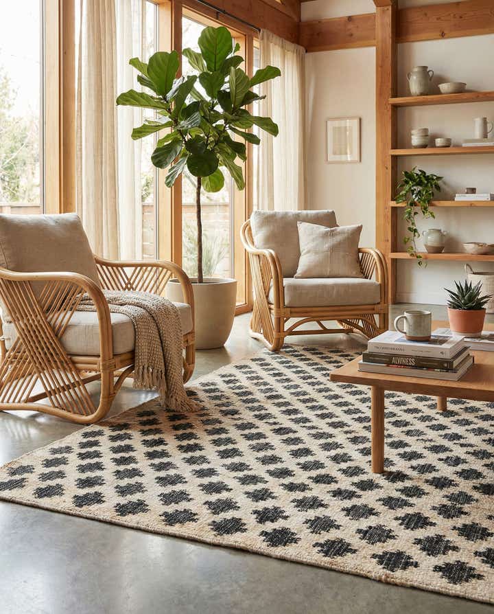 7' 10 x 10' Hand Woven Kala Handwoven Jute Rug