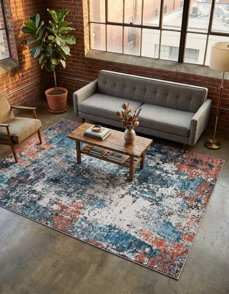 Detail image of 5' x 8' Leipzig Rug