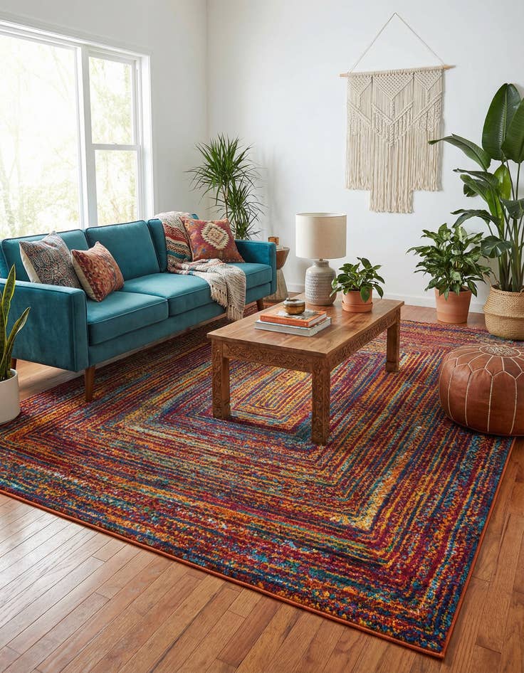 Detail image of 7' 10 x 10' Calypso Rug