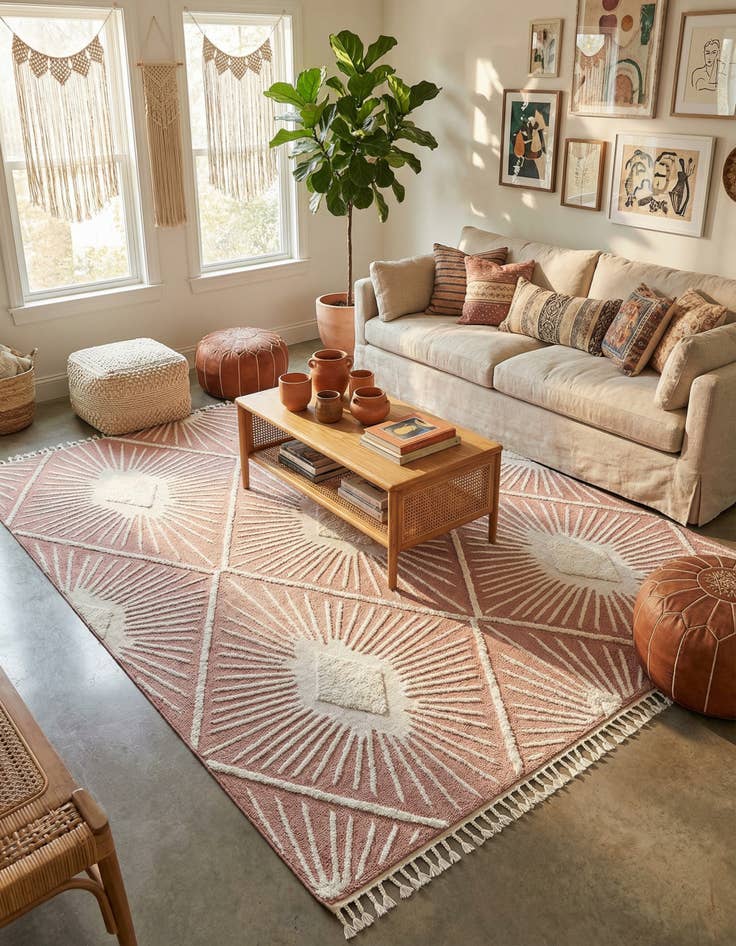 Detail image of 9' x 12' Boho Rug