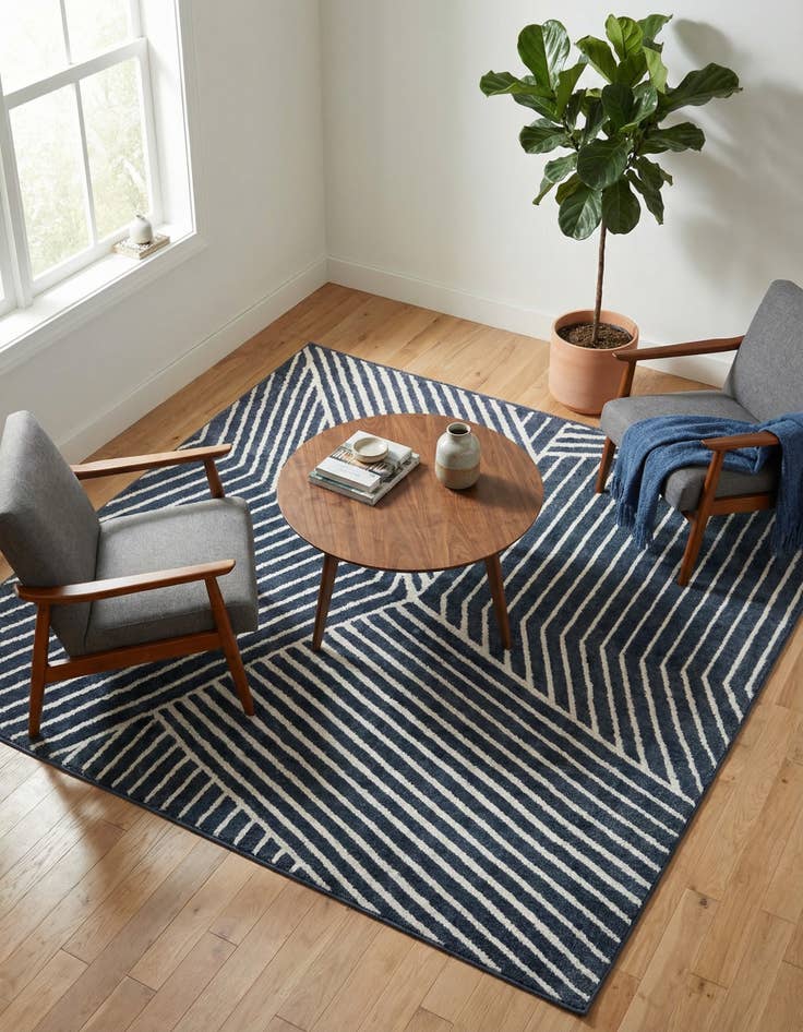 Detail image of 7' 10 x 7' 10 Oslo Square Rug