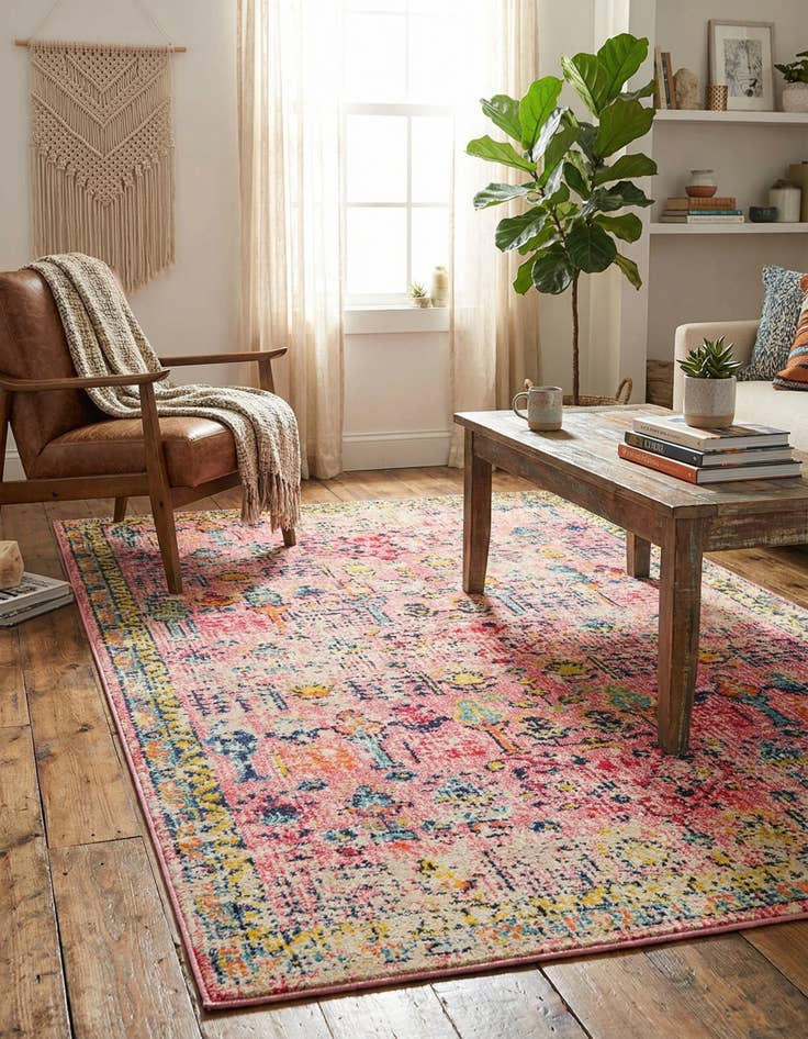 Detail image of 6' x 9' Washable El Paso Rug