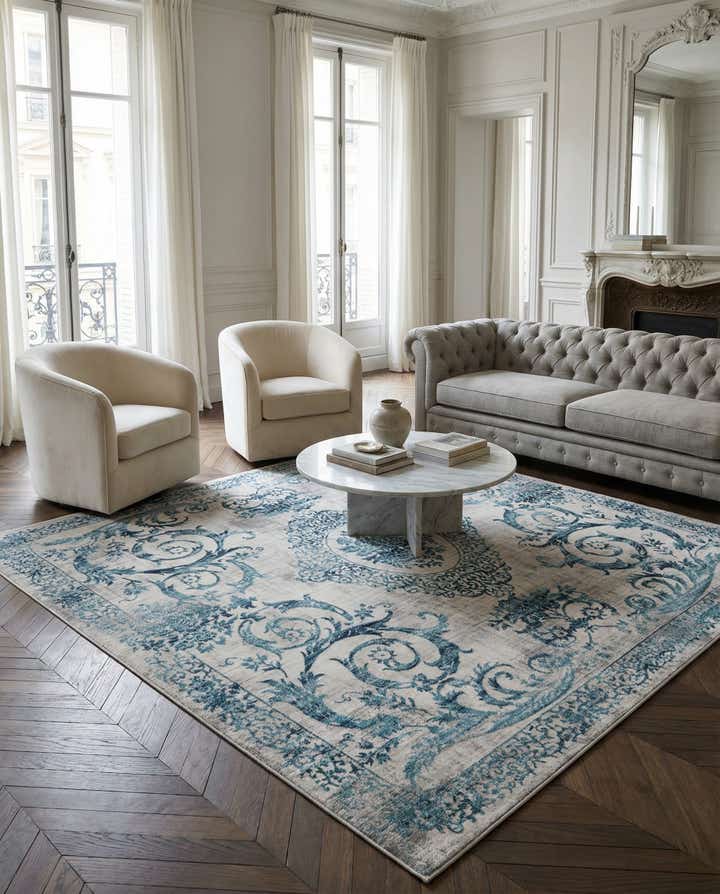 7' 10 x 7' 10 Finsbury Square Rug