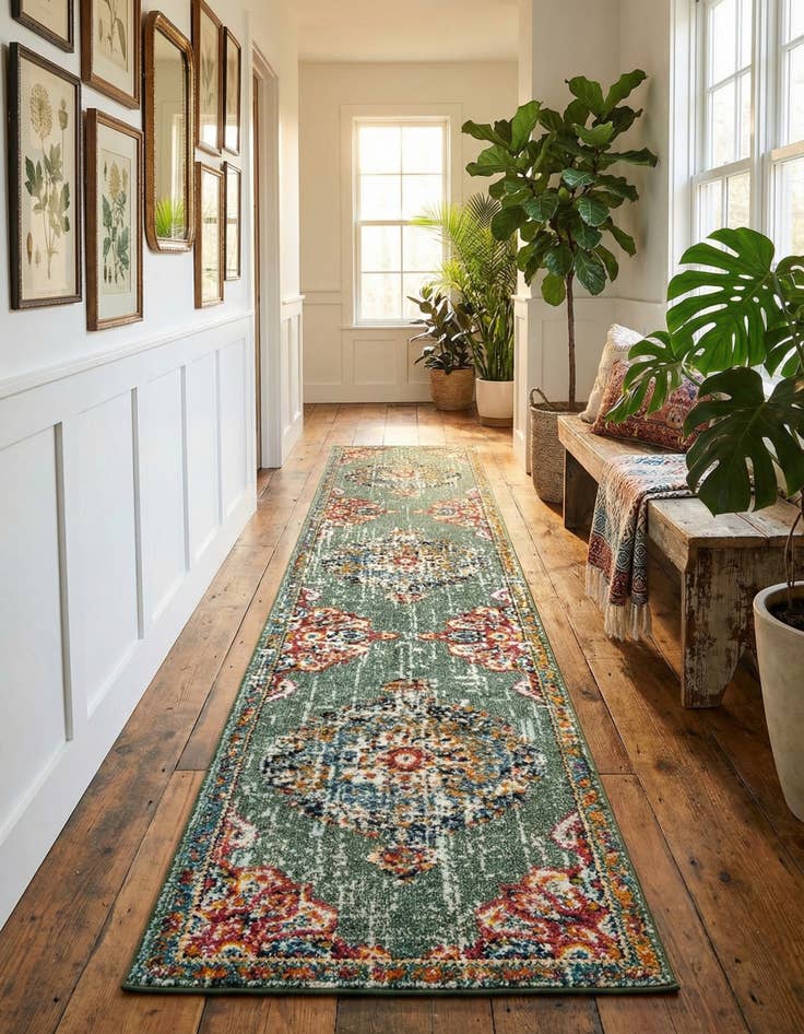 Detail image of 2' 7 x 13' Madeline Runner Rug