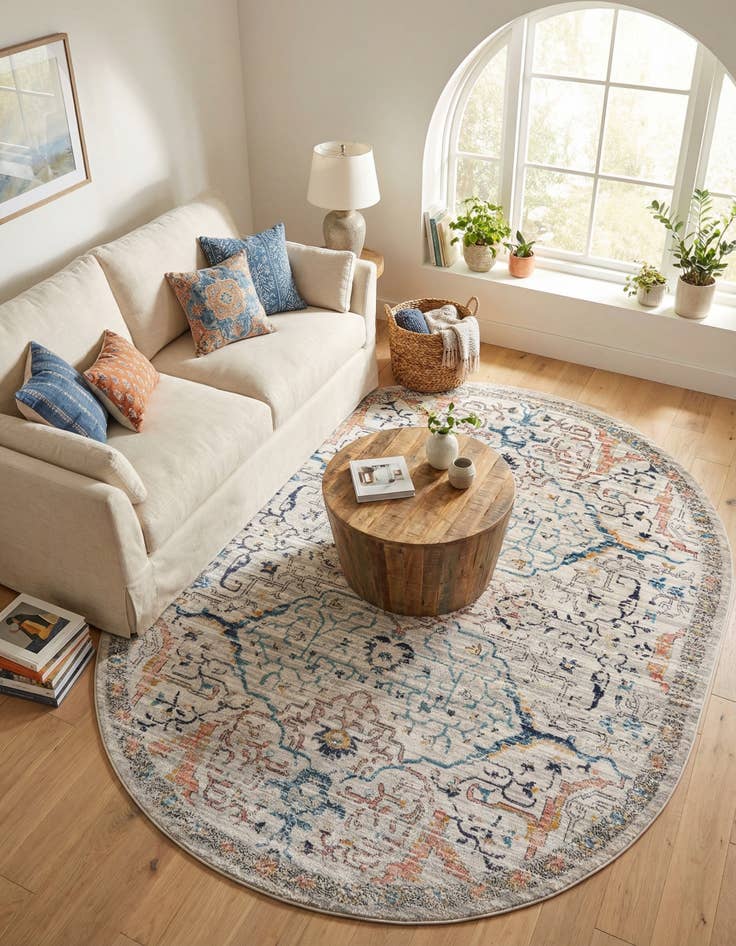 Detail image of 7' 10 x 10' 2 Lola Oval Rug