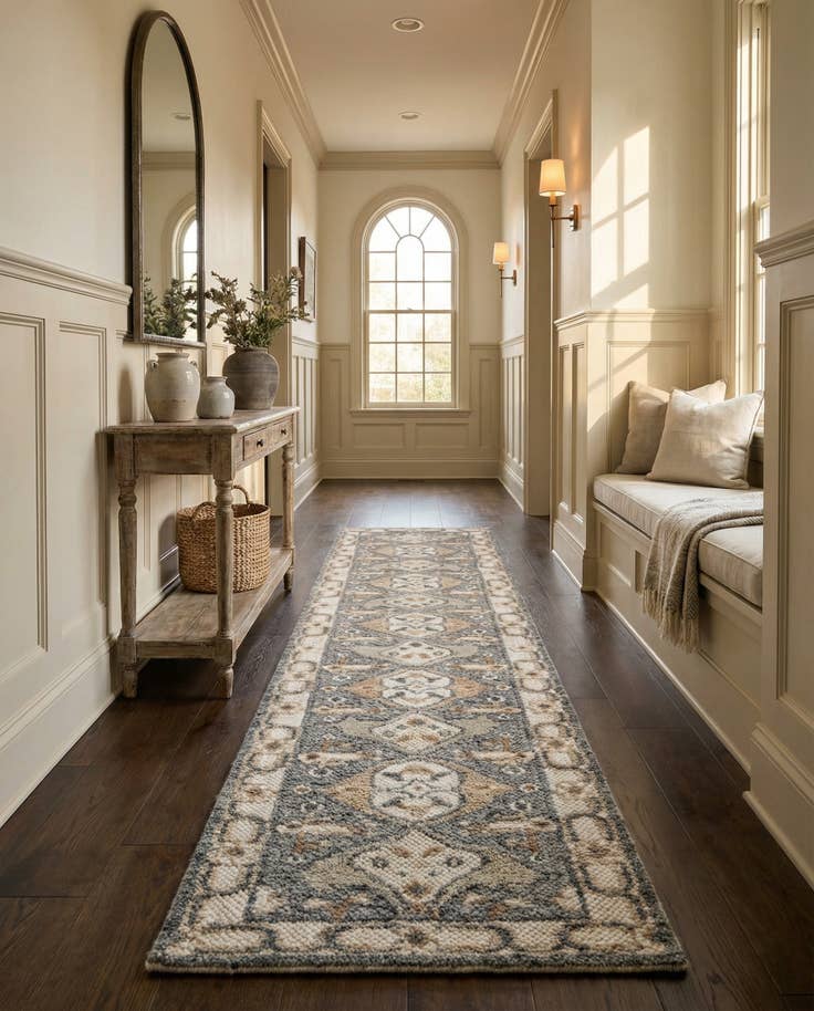 Detail image of 2' 7 x 12' Hand Knotted Sultan Signature Runner Rug