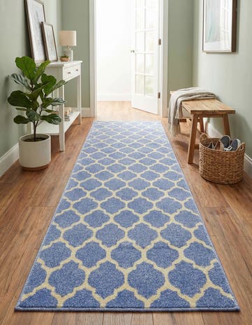2' x 6' Lattice Runner Rug