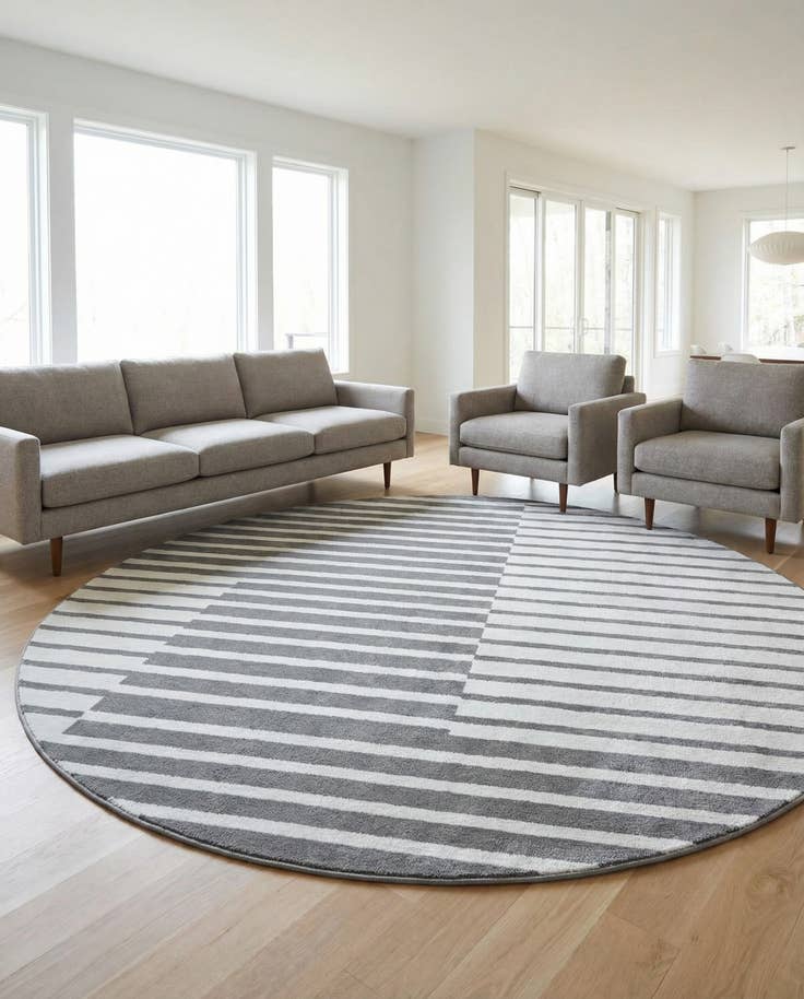 Detail image of 7' 10 x 7' 10 Oslo Round Rug