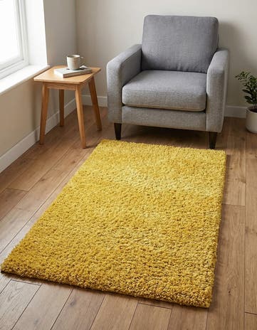 3' x 5' 3 Solid Shag Rug