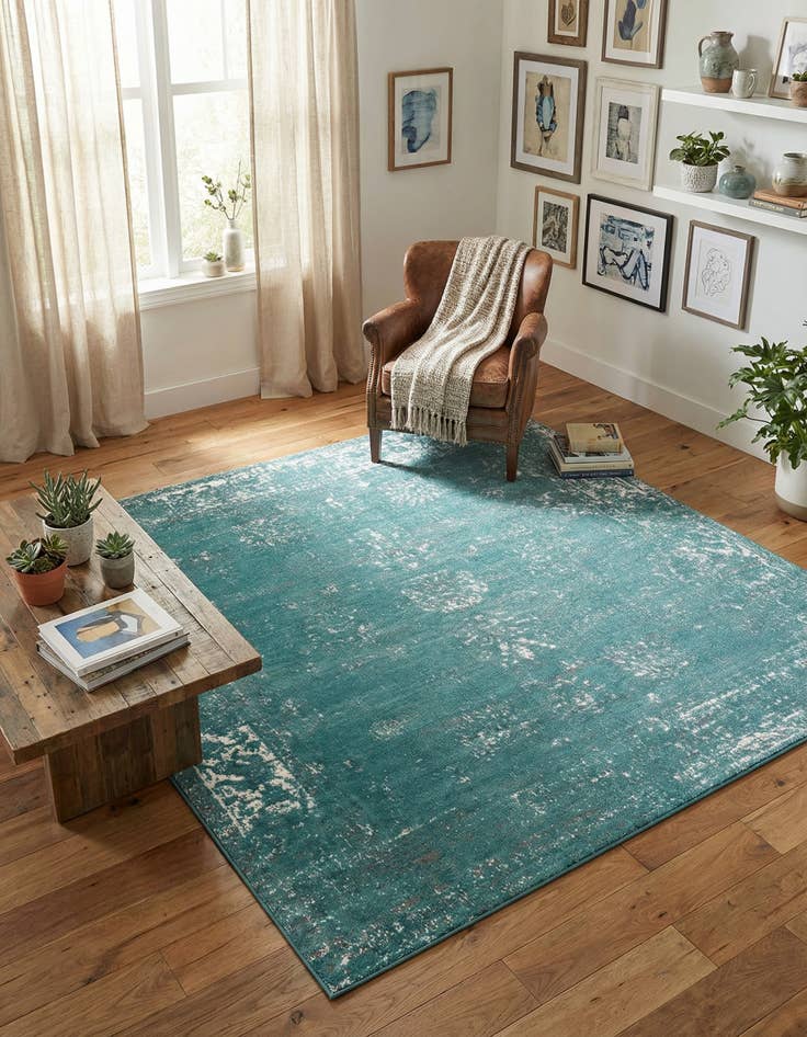 Detail image of 7' 10 x 7' 10 Monaco Square Rug