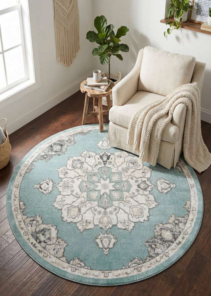 7' 10 x 7' 10 Parker Round Rug