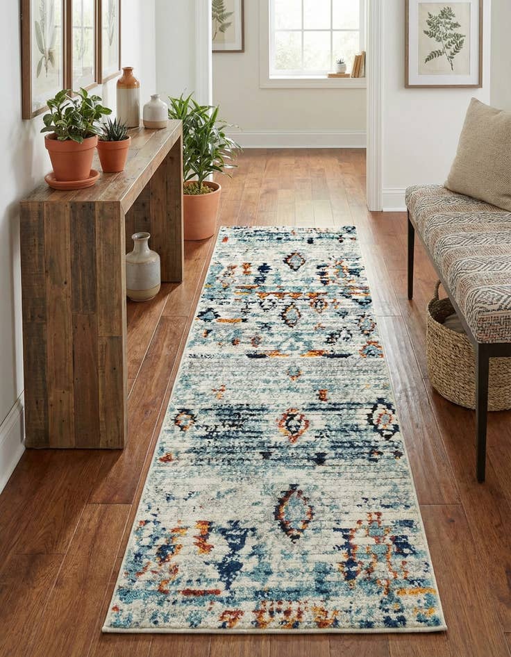 Detail image of 2' 2 x 6' Morocco Runner Rug