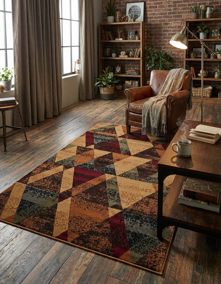 Detail image of 5' 3 x 8' Cafe Rug