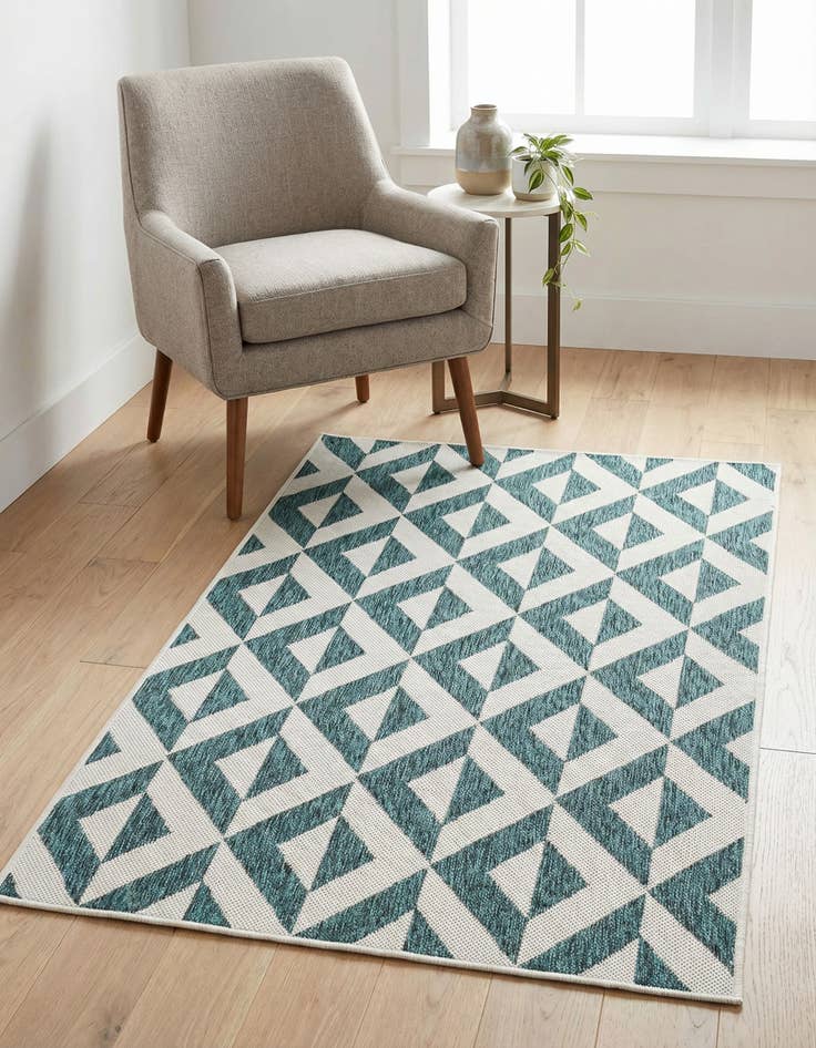 Detail image of 3' x 5' 3 Washable Jill Zarin Napa Indoor / Outdoor Rug