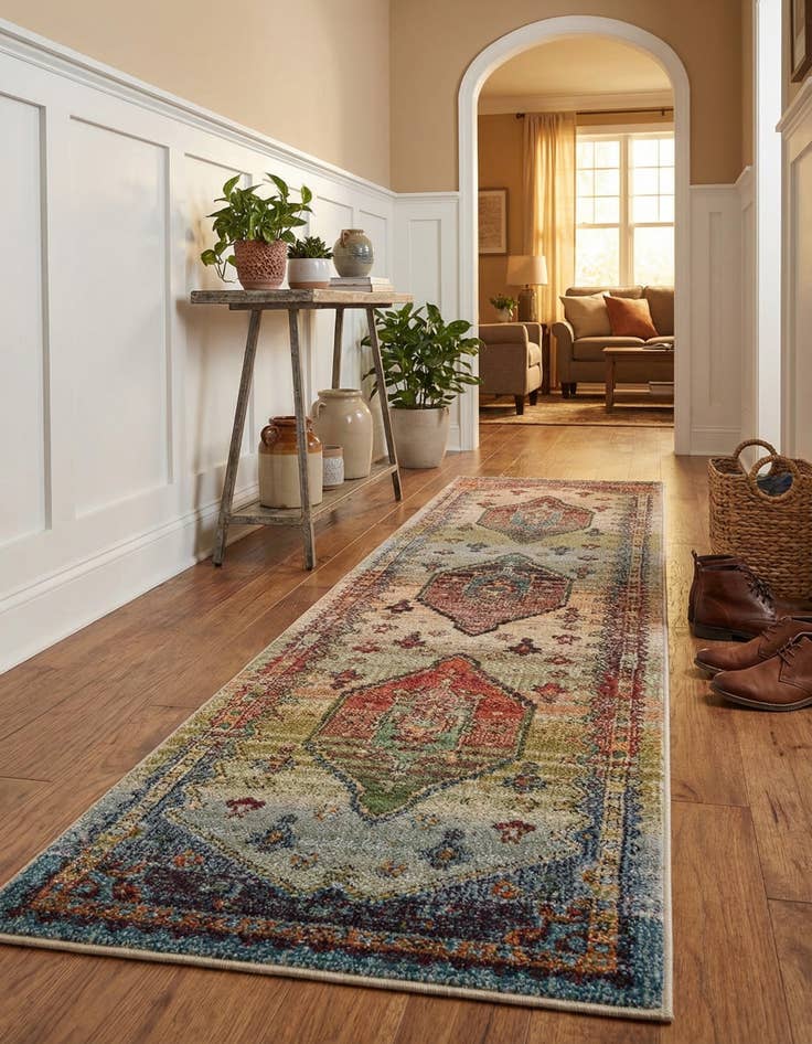 Detail image of 2' x 8' Isabella Runner Rug