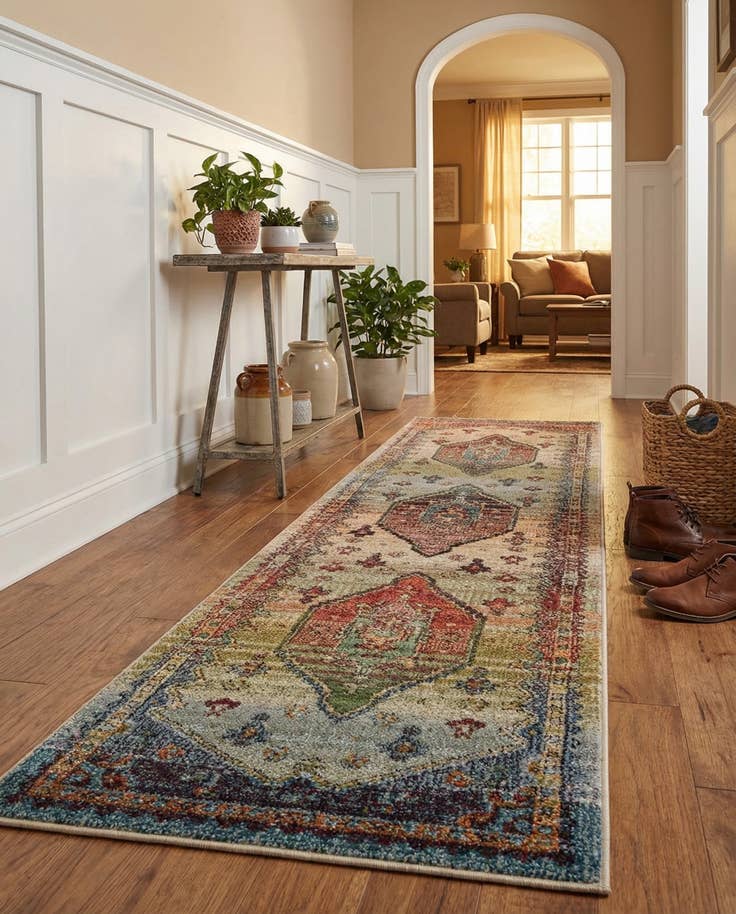 Detail image of 2' x 8' Isabella Runner Rug