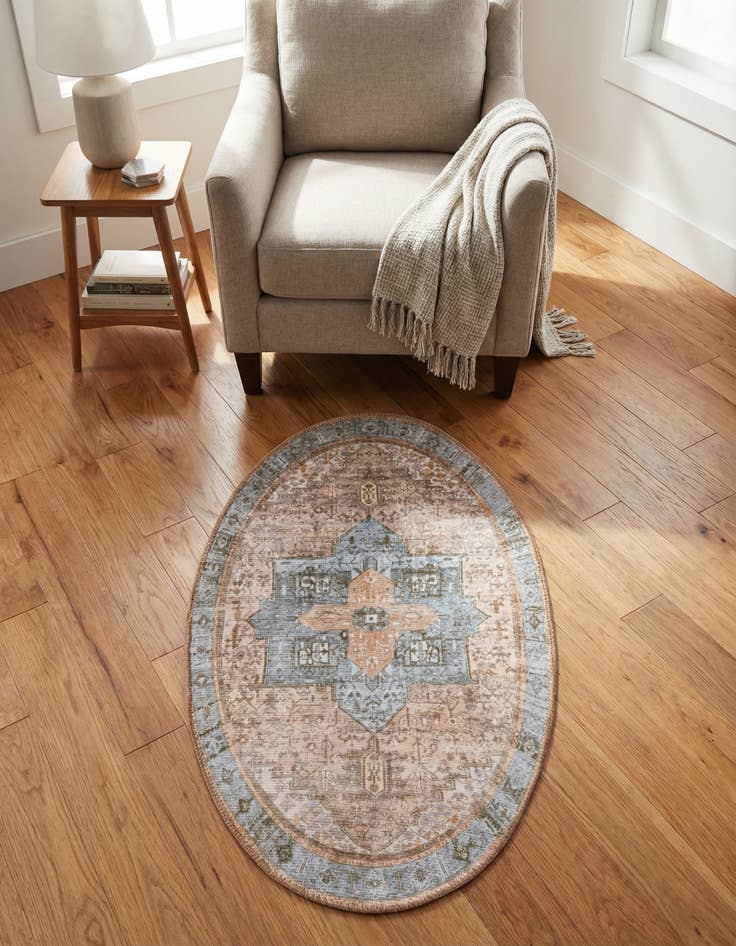 Detail image of  2' x 3' Timeless Oval Rug