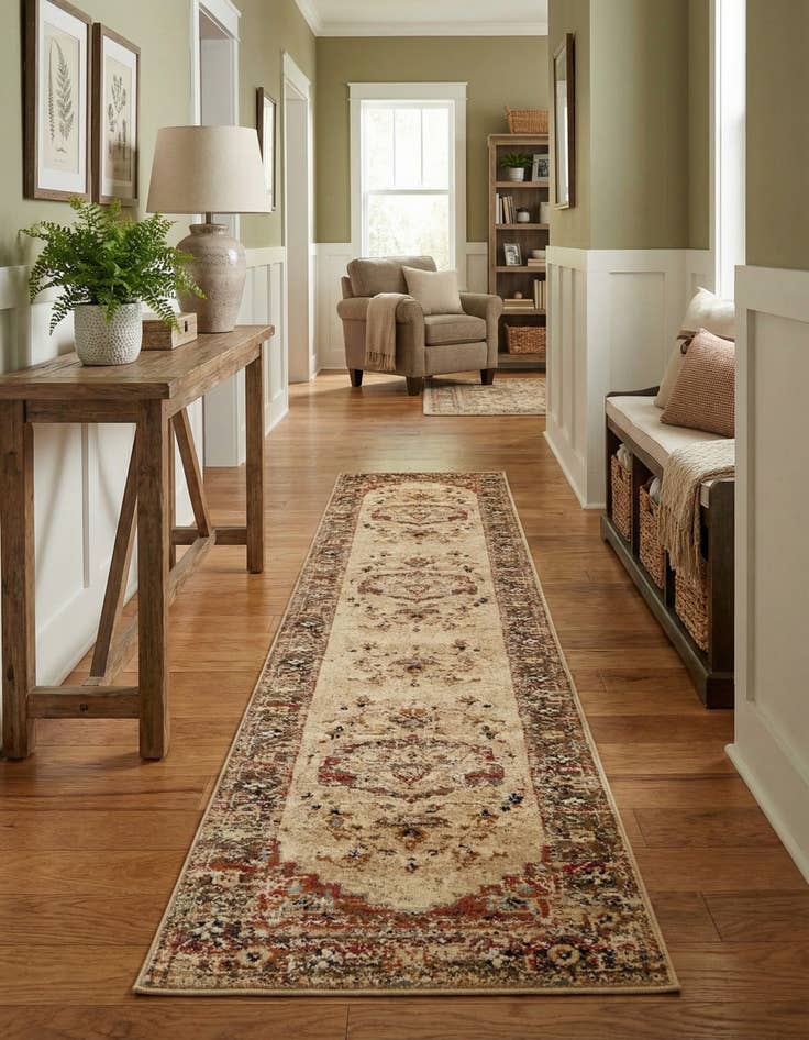 Detail image of 2' 7 x 14' Saturn Runner Rug