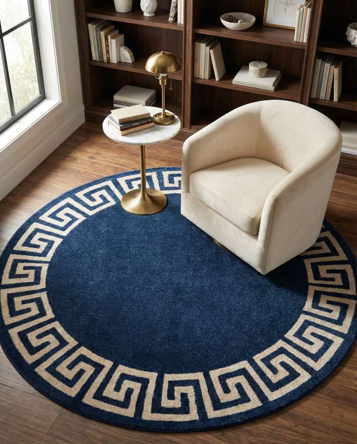 7' 10 x 7' 10 Hera Round Rug