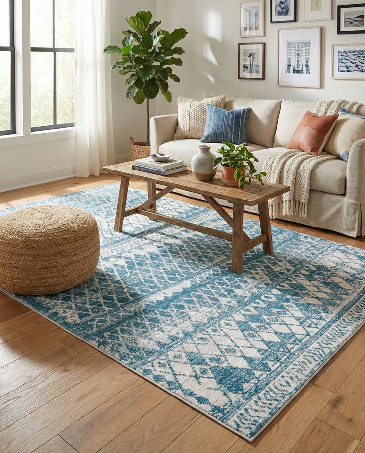 Detail image of 7' x 10' Leipzig Rug