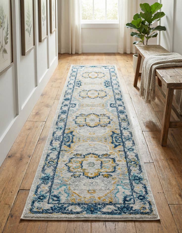 Detail image of 2' x 9' 10 Madeline Vintage Runner Rug