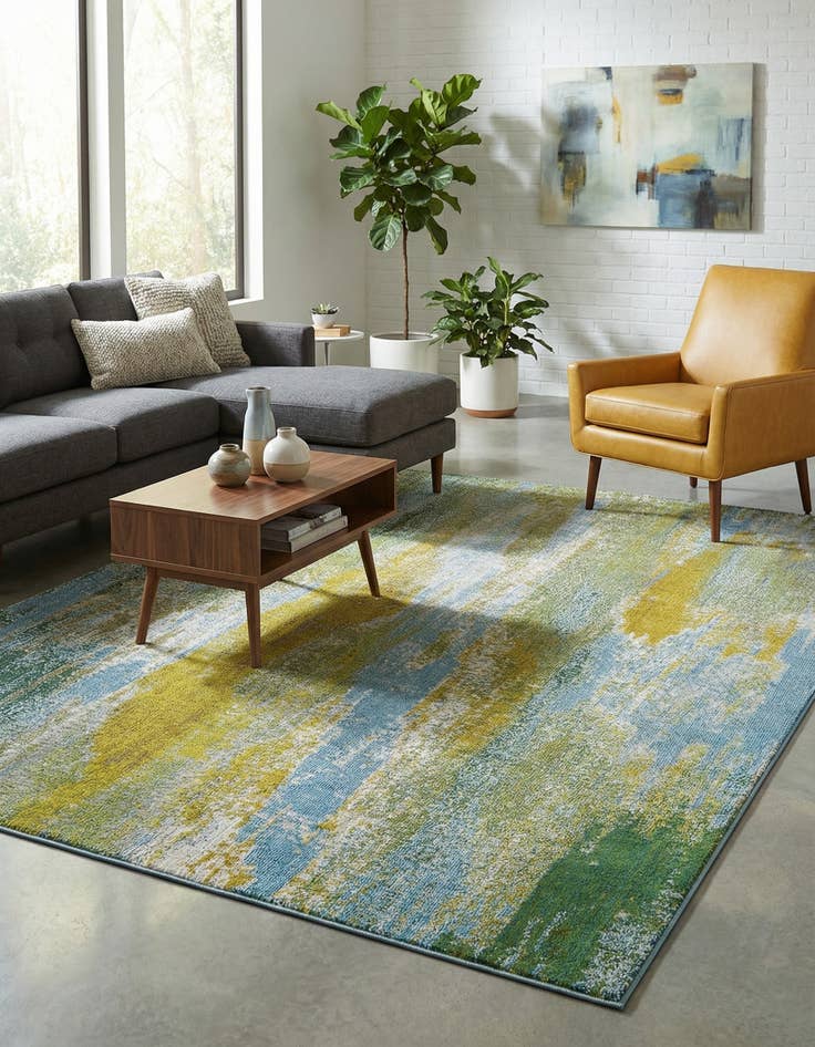 Detail image of 8' x 10' Washable Sevilla Rug