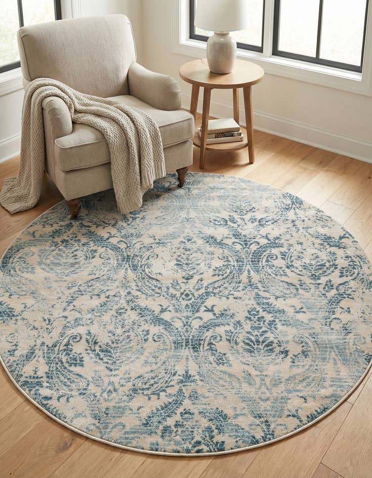 Detail image of 5' 3 x 5' 3 Restoration Round Rug