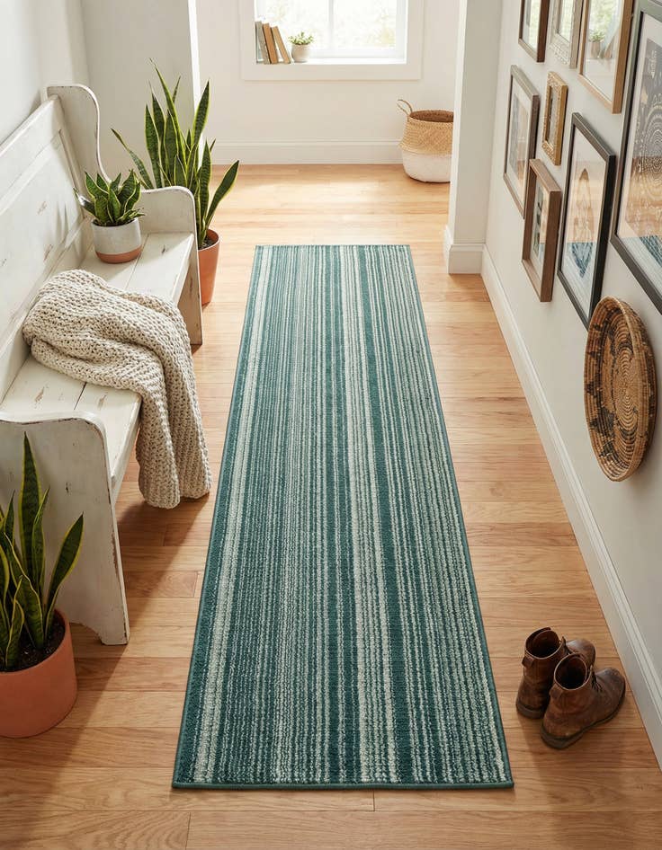 Detail image of 2' 2 x 7' Gemstone Runner Rug