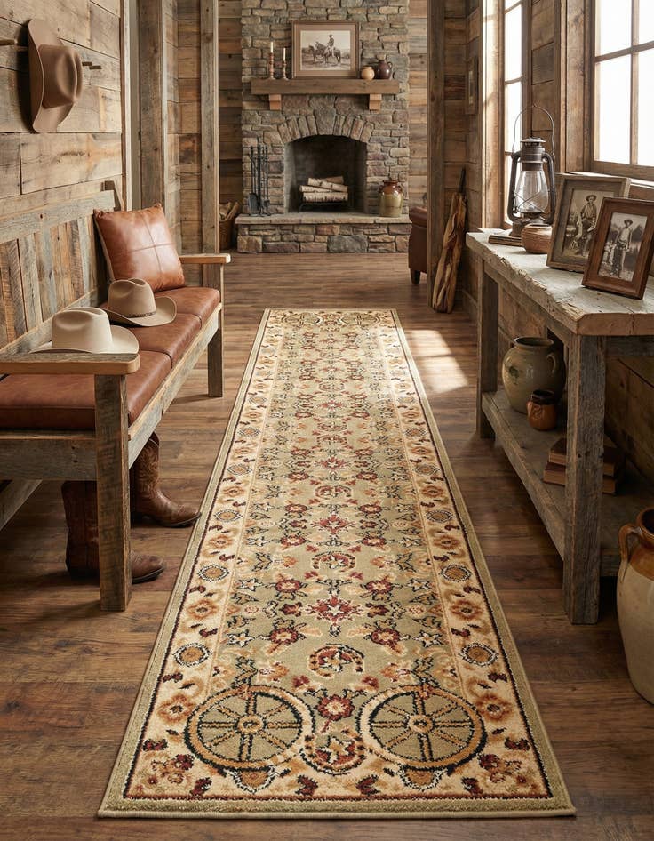 Detail image of 2' x 10' Pioneer Runner Rug