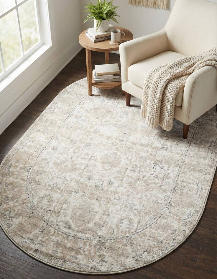 Detail image of 5' 3 x 8' Oregon Oval Rug