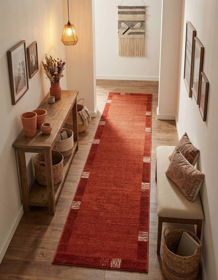 Detail image of 2' 7 x 10' Angelica Runner Rug